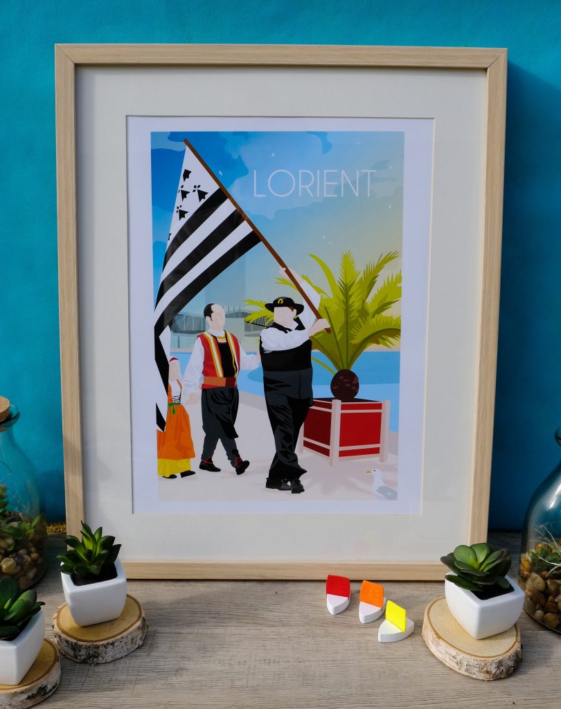 Affiche ville Lorient