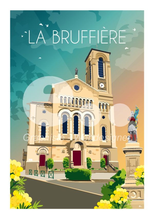 Affiche A3 de La Bruffière