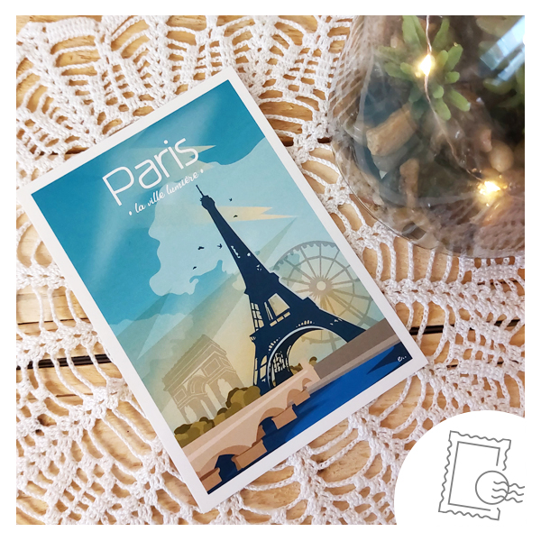 carte postale Paris