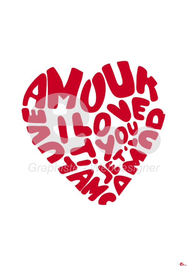 L'amour en rouge