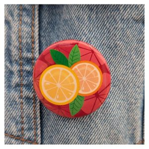 Badge Agrumes