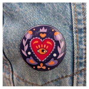 Badge éclat de coeur
