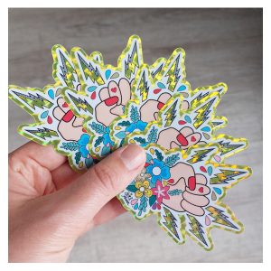 Stickers girl power